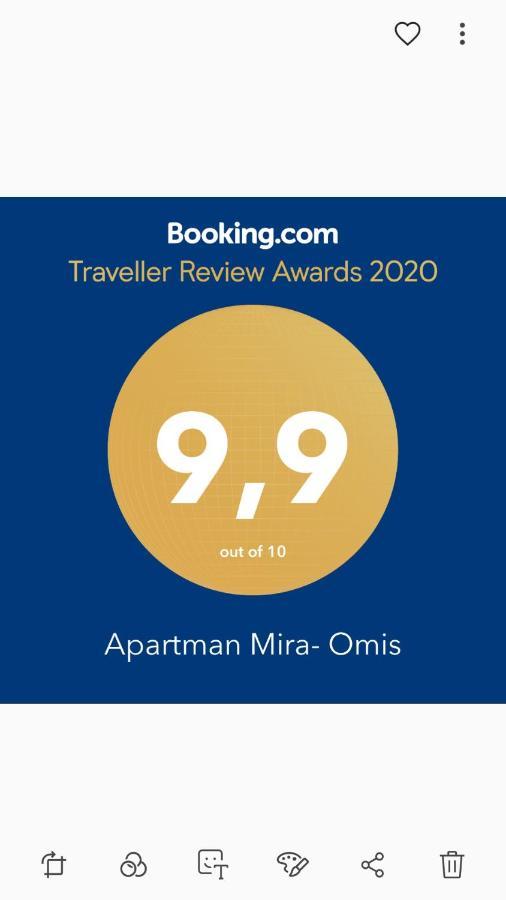 Apartman Mira- Омиш Экстерьер фото